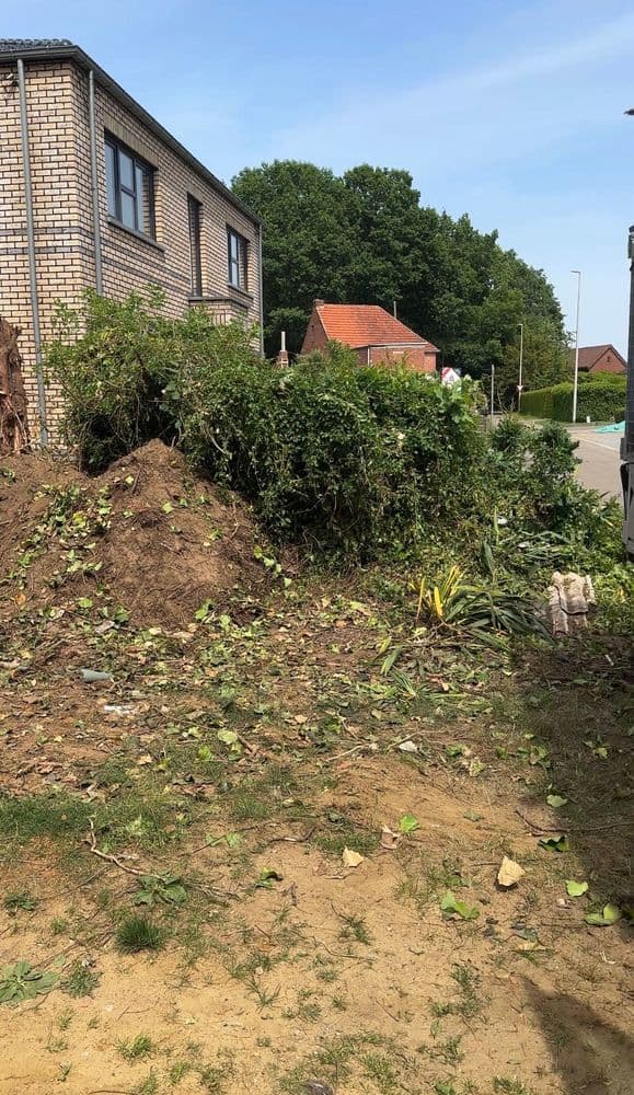 Foto na de werfopruiming